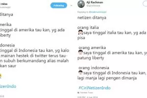 10 Cuitan kocak 'Ciri Netizen Indo' ini bakal bikin kamu ketawa setuju