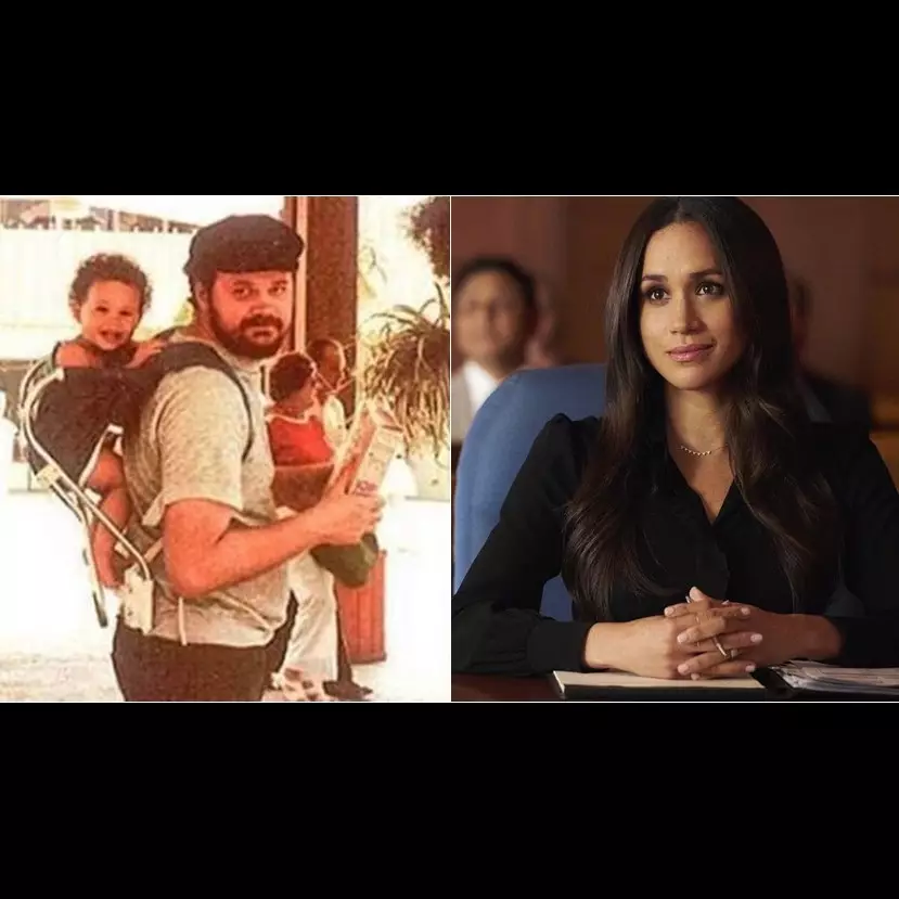 5 Foto jadul Meghan Markle saat kecil bersama sang ayah, bikin haru