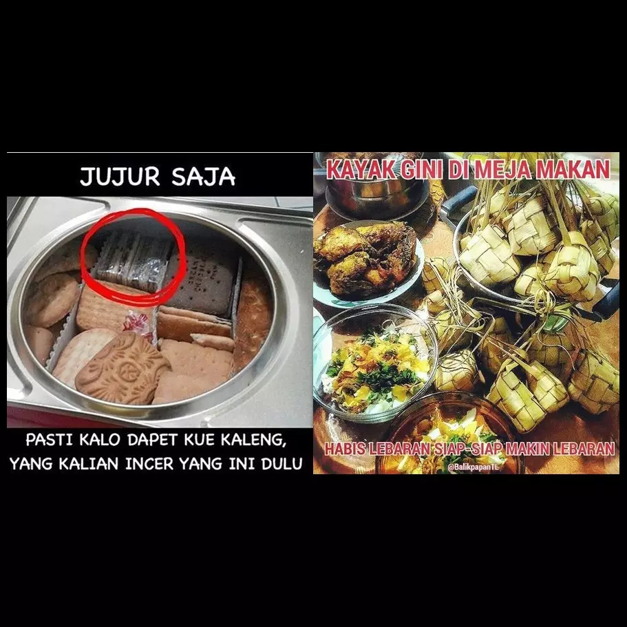 10 Meme 'susah senang Lebaran' ini bikin kocaknya bikin kembali fitrah