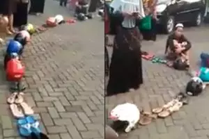 Antrean di Jawa Timur ini unik, panjangnya tak terduga!