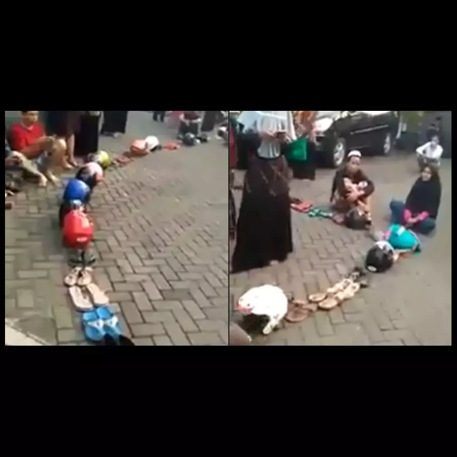 Antrean di Jawa Timur ini unik, panjangnya tak terduga!