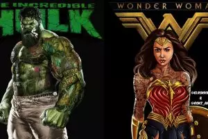 10 Ilustrasi jika tokoh film dan kartun punya tato, sangar abis nih