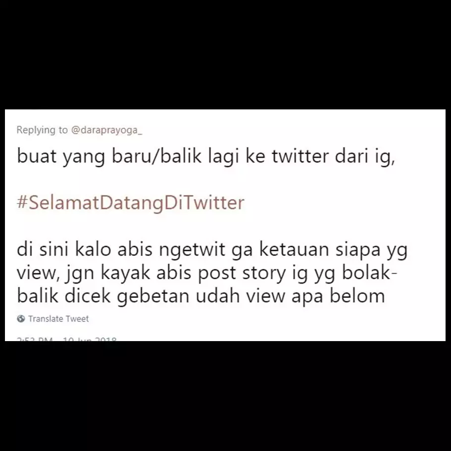 10 Cuitan warganet #selamatdatangditwitter, ngakak sampai kuota abis