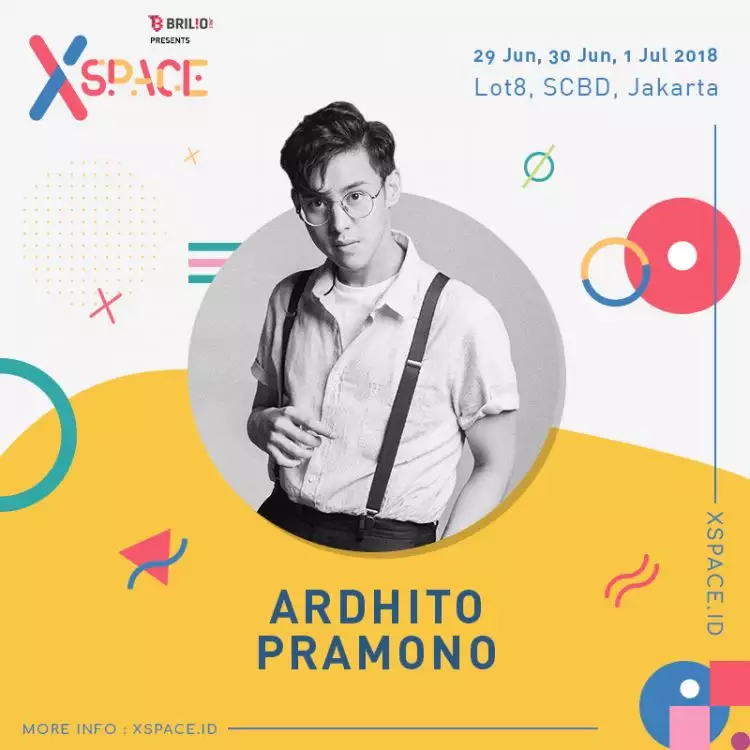 Ardhito, pengisi ost film top Indonesia yang siap semarakkan XSpace