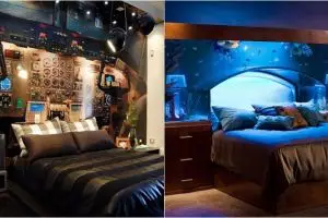 10 Desain kepala ranjang ini unik abis, bisa percantik tempat tidur