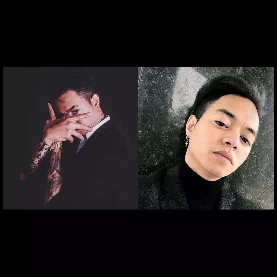 8 Pose Reza Oktovian pakai jas hitam keren, gayanya gahar abis