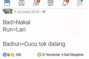 7 Cocoklogi terjemahan sambung kata ini bikin terpingkal-pingkal