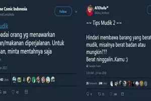 11 Tips mudik ngaco ini bikin pengen jewer tapi takut dosa