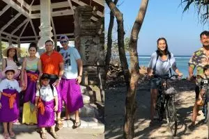 Momen 6 seleb habiskan libur Lebaran bersama keluarga, seru dan hangat