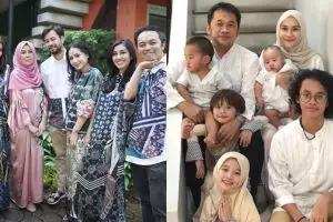 15 Potret perayaan Lebaran seleb, kebersamaan di hari nan fitri