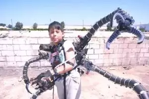 Remaja ini ciptakan lengan robot mirip musuh Spider-Man, keren abis!