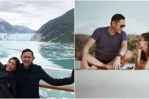 10 Potret Titi Rajo Bintang & suami saat liburan, nikah rasa pacaran