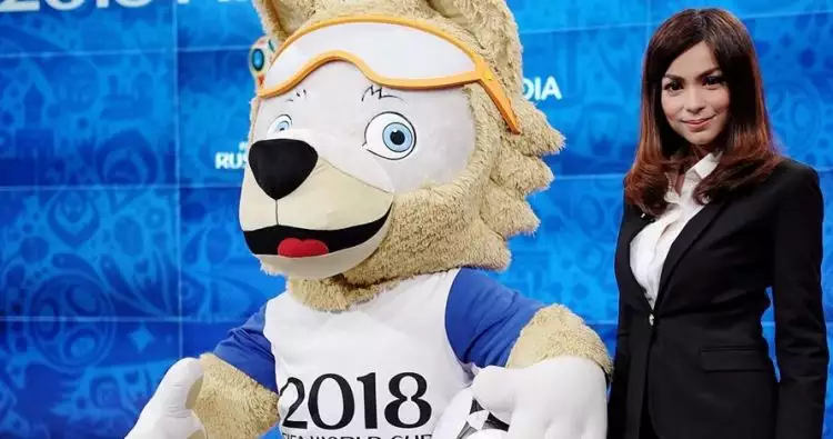 Ini pengakuan Sandra Olga grogi jadi presenter Piala Dunia