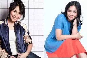 Pakai busana Lebaran kain etnik, Ayu Ting Ting plagiat Nagita Slavina?