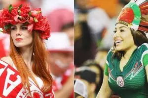 Begini gaya suporter cantik 10 negara peserta Piala Dunia, seksi abis
