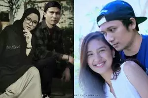 Imajinasinya ketinggian, cowok ini edit 7 fotonya bareng seleb cantik