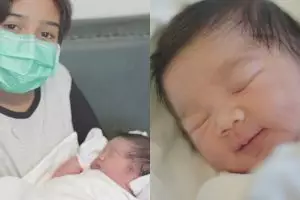 Dikaruniai anak ketiga, ini 7 potret imutnya putri bungsu Saykoji