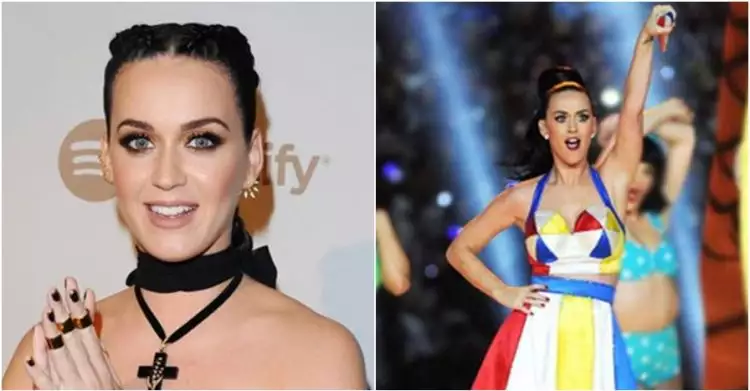 Dapat hadiah dari fans Indonesia, begini reaksi Katy Perry