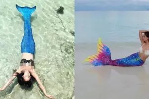 Begini cara mudah berenang ala putri duyung