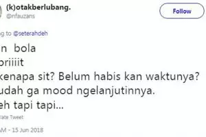 10 Cuitan 'kalau cewek jadi wasit' ini receh tapi kocak abis