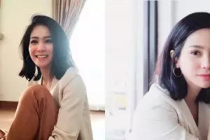 Beda dari biasanya, begini 7 gaya Bunga Zainal dengan rambut pendek