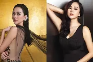 Makin seksi dan memesona, ini gaya Aura Kasih kenakan gaun ketat