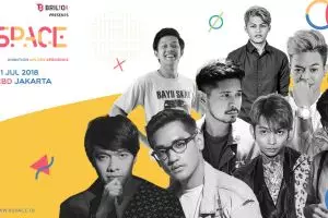 Cuma Rp 65 ribu, kamu bisa nikmati instalasi seni & musik berbarengan