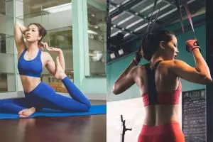 10 Gaya Andrea Dian saat olahraga ini bikin ikut keringetan