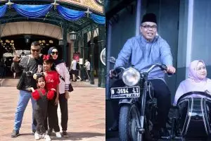 8 Potret harmonis keluarga Abdel Achrian yang jarang terekspos