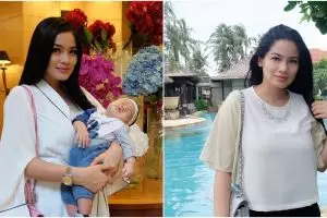 Titi Kamal unggah foto keluarga, anaknya bikin warganet salah fokus