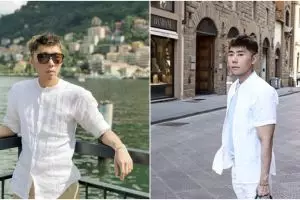 Roy Kiyoshi unggah foto pulang liburan, tasnya malah jadi sorotan 