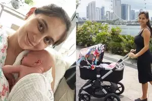 Marissa Nasution selfie bareng anak, wajah putrinya mirip boneka