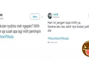 10 Cuitan kalau jomblo ikut Pilkada ini bikin ketawa miris