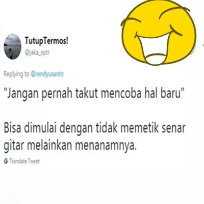 10 Cuitan 'jangan takut mencoba hal baru' ini bikin ngakak tepuk jidat