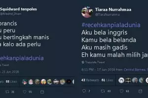 10 Pantun kocak Piala Dunia ini lucunya bikin galau gimana gitu