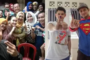 8 Seleb asal Jabar unggah momen seru pasca nyoblos di TPS