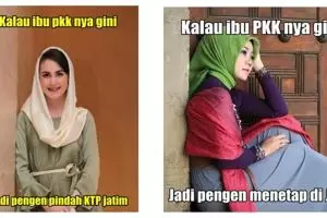 6 Meme 'ibu PKK cantik' ini bakal segarkan harimu