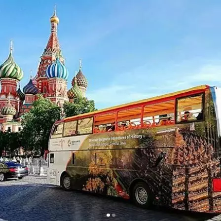 Ini sosok di balik foto-foto bus wisata Wonderful Indonesia di Rusia