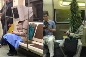 10 Kejadian paling absurd saat di MRT, ada yang bawa rubah