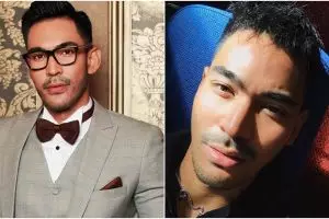 Biasa kumisan tampak macho, tampilan baru Robby Purba ini bikin kaget