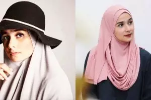 8 Gaya hijab Sonya Fatmala, bintang FTV sekaligus calon Ibu Wabup 