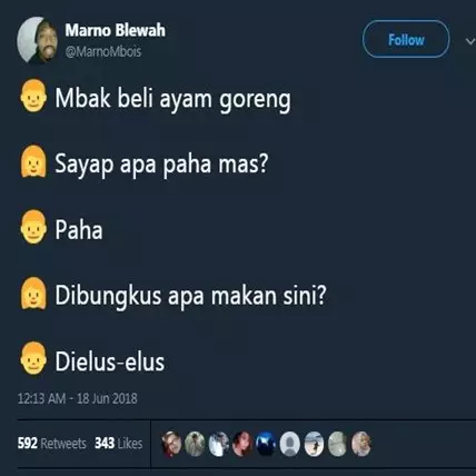 10 Obrolan 'mbak beli mbak' ini ngeselin tapi bikin ngakak