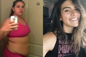 Pernah berbobot 136 kg, transformasi tubuh cewek ini bikin kagum 