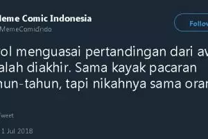 Spanyol kalah, status 9 warganet ini malah curcol & bikin baper