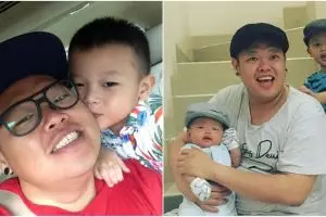 8 Momen manis Reza Bukan & putranya ini gemesin abis, penuh keceriaan