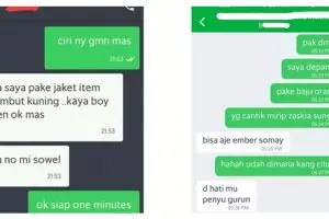 7 Chat kocak pelanggan ojek online kelewat narsis bikin geleng kepala
