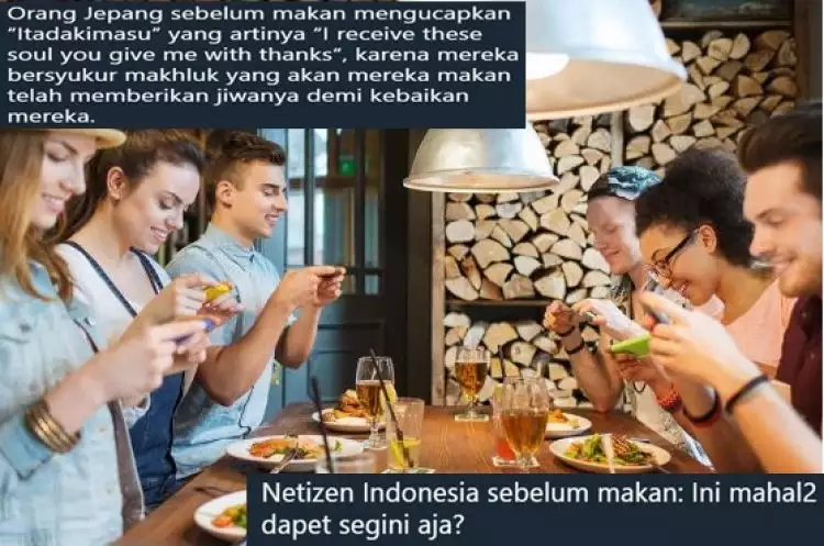10 Beda orang Jepang vs Indonesia mau makan ini bikin nyengir setuju