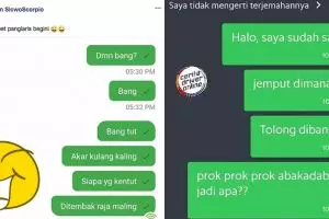 7 Chat driver ojek online dicuekin pelanggan ini kocaknya minta ampun