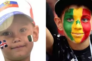 Tak cuma orang dewasa, ini 7 potret gemas anak-anak tonton Piala Dunia