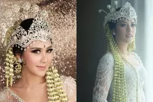 11 Seleb ini menikah dalam balutan busana adat Sunda, cantiknya pol